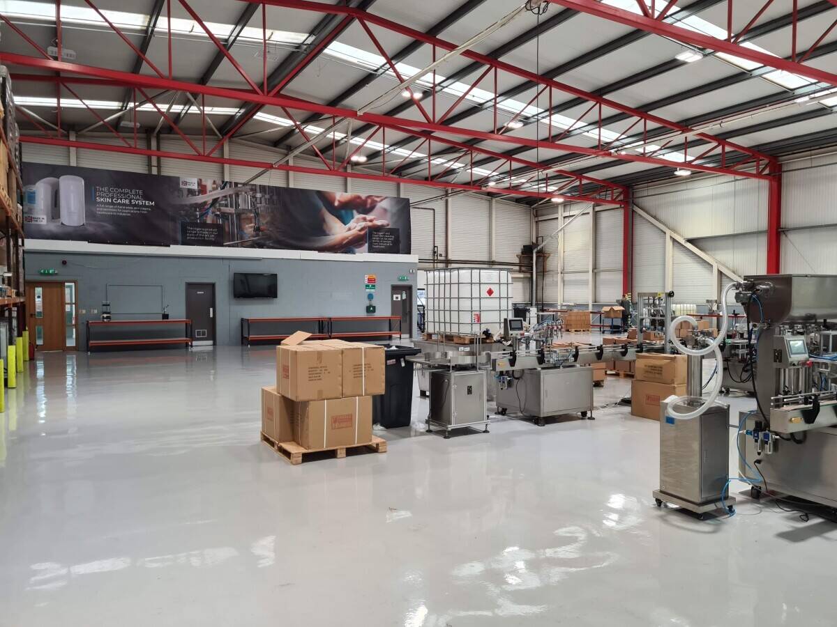 Relocatable Hygiene Chemical Supplier and Manufacturer Business Available for Quick Sale