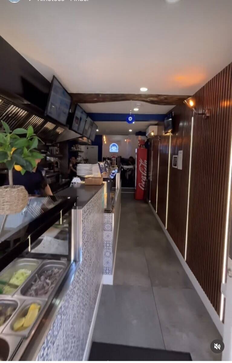 Greek restaurant takeaway Leicester city centre