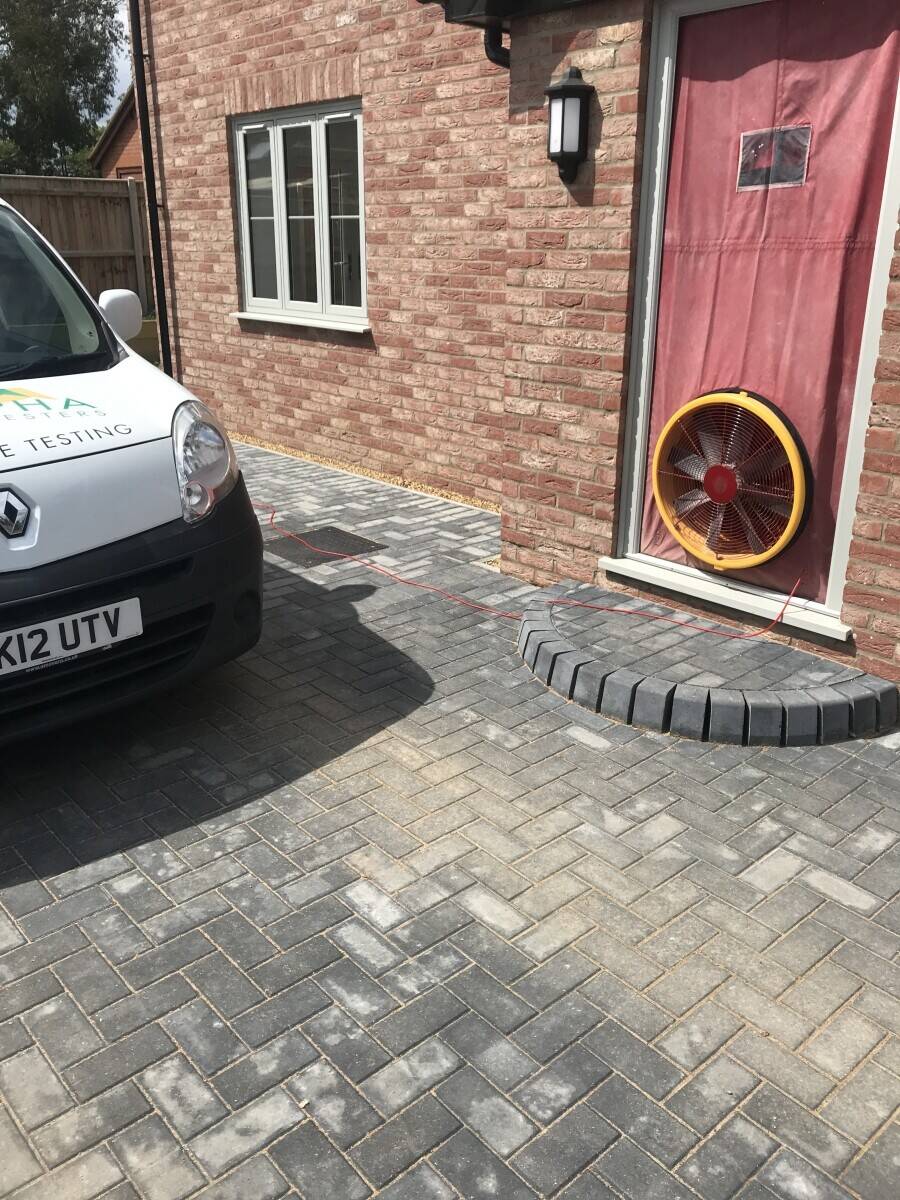 Air Leakage Testing Company Testing new build dwellings and small commercials