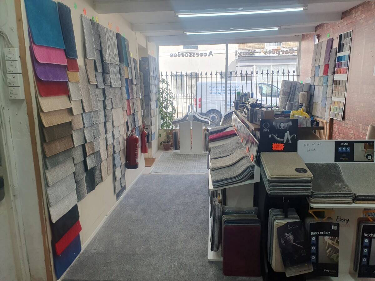 Carpet shop business for sale ramsgate, kent.