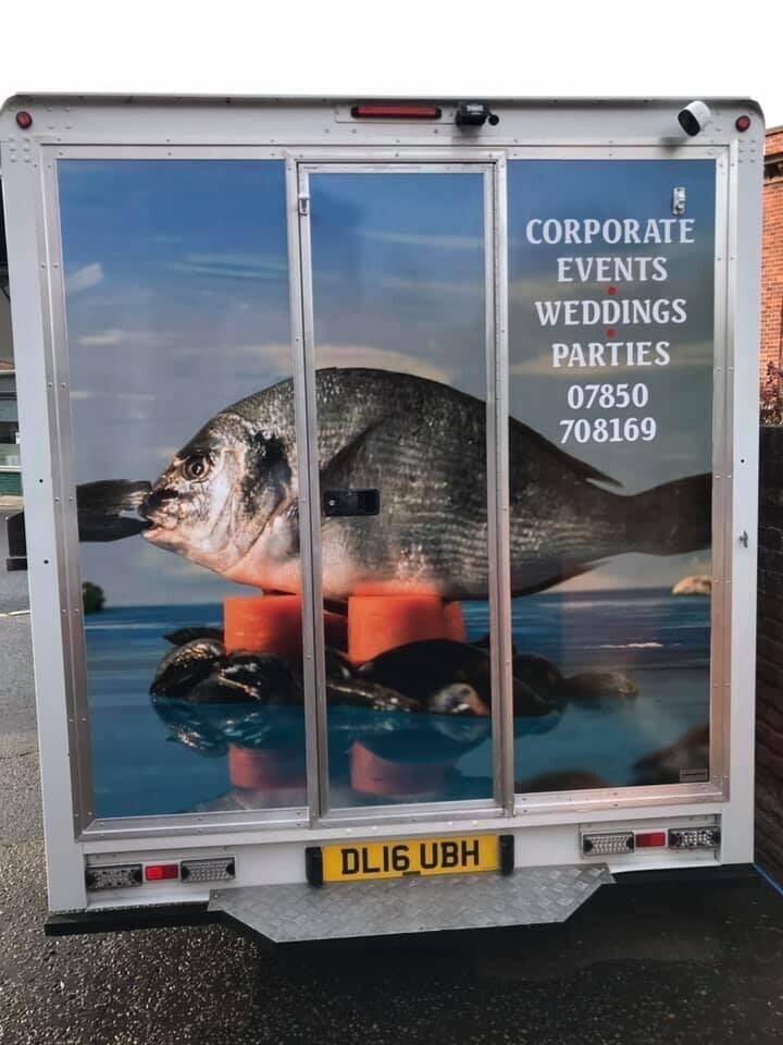 Seafood stall van for sale in Burnham on Crouch 