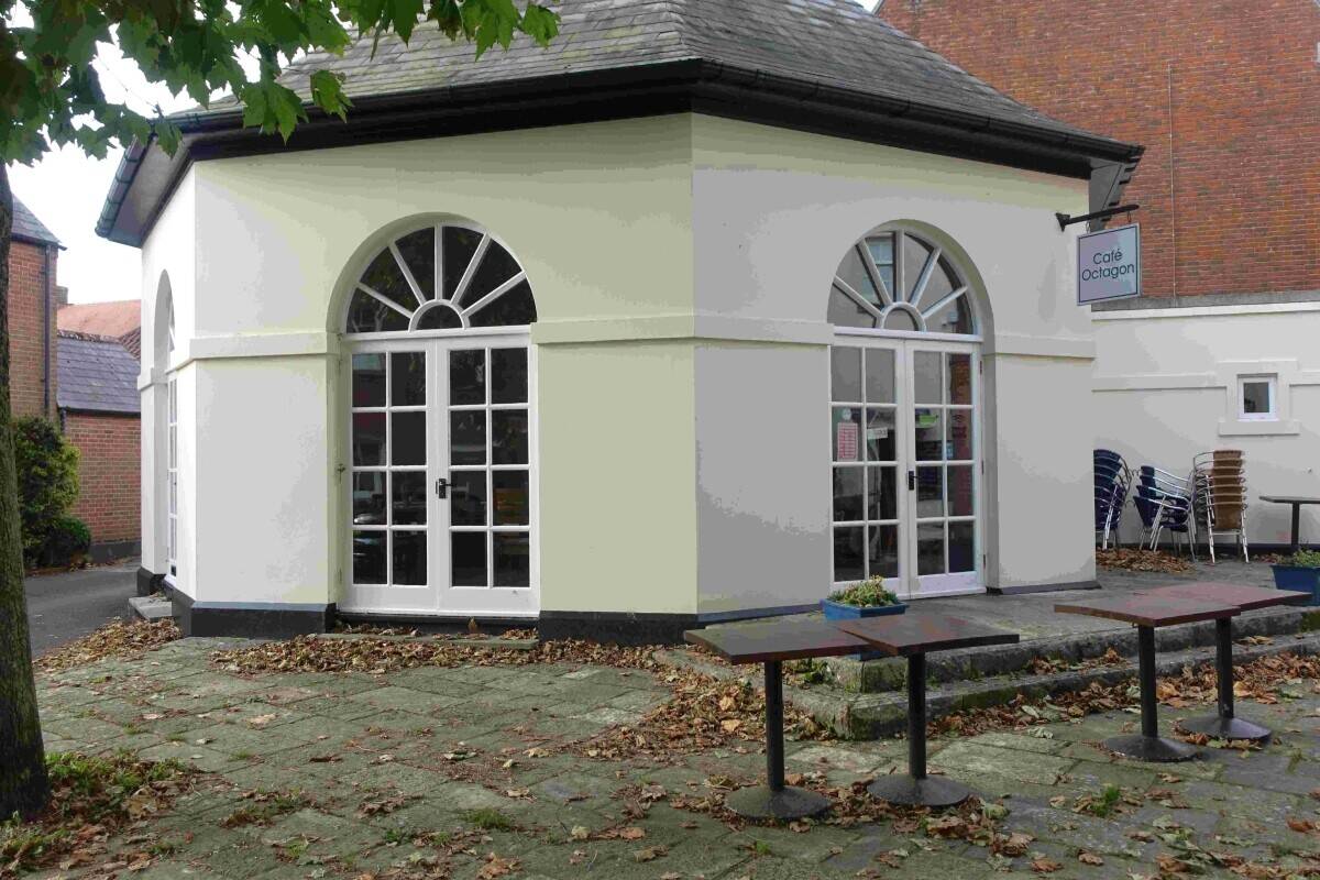 Busy Year Round Trade Cafe in Poundbury Dorset Photo 1