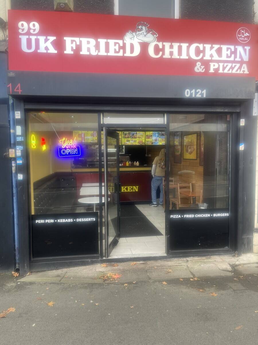 99 uk fried chicken & pizza ltd Photo 1