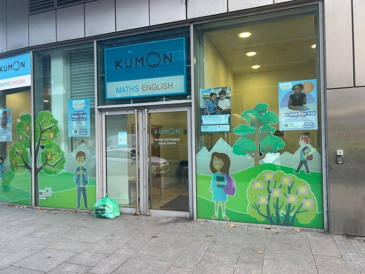Kumon tuition centre for English and maths for sale in Canning Town