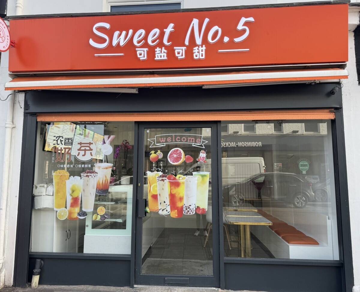 Milk tea shop for sale london