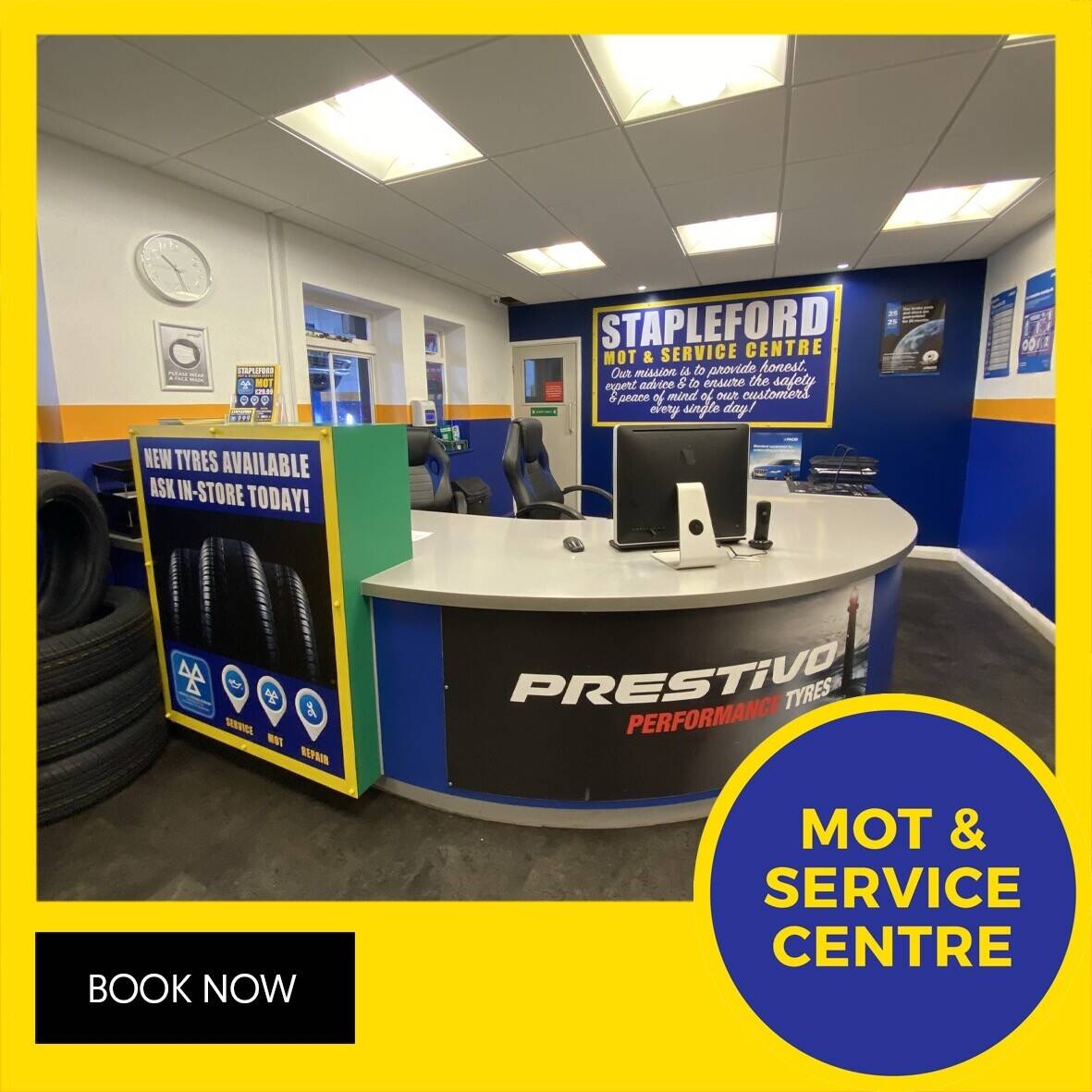 Mot station forsale