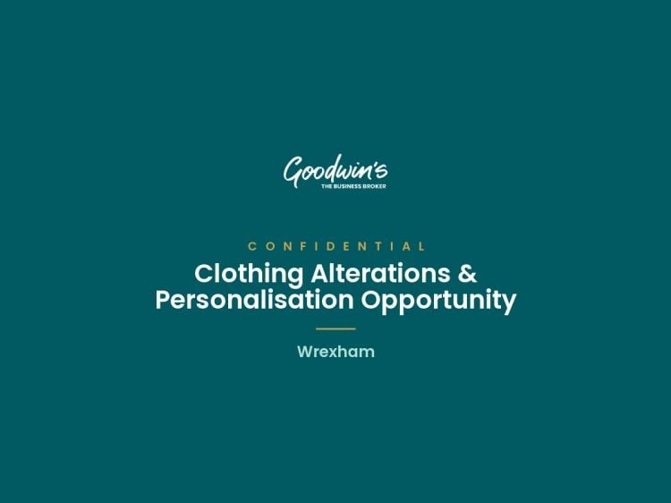 Well-Established Clothing Alterations & Personalisation Business