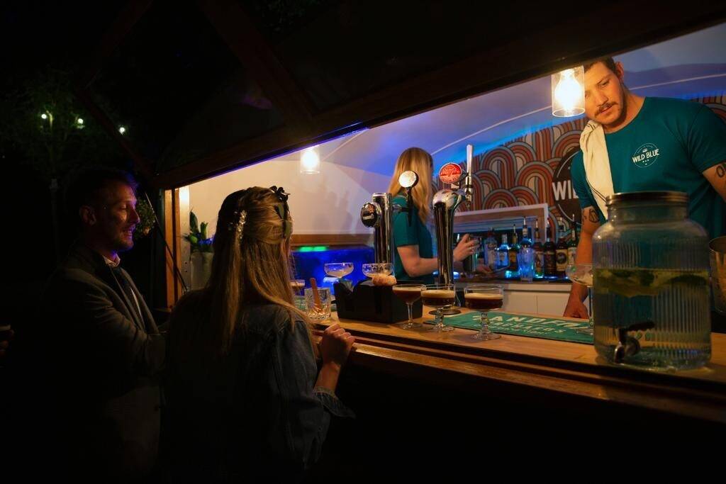 Vintage Caravan Mobile Bar