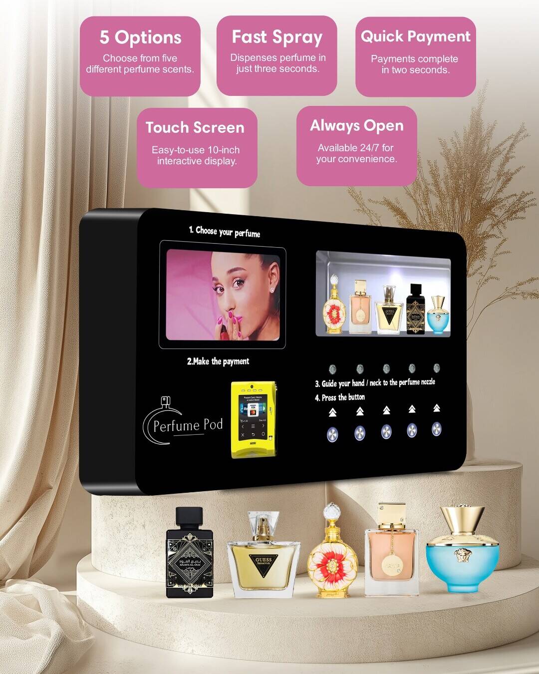 Perfume Vending Machine Photo 2