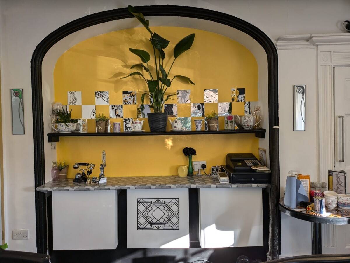 Tea Room for Sale, based in The Charles Rennie Mackintosh House, 78 Derngate Northampton