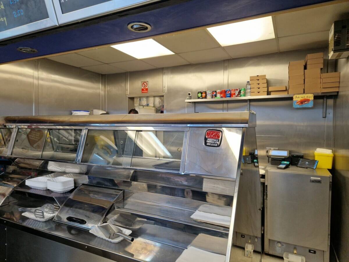 Fish and chips shop in Farnborough