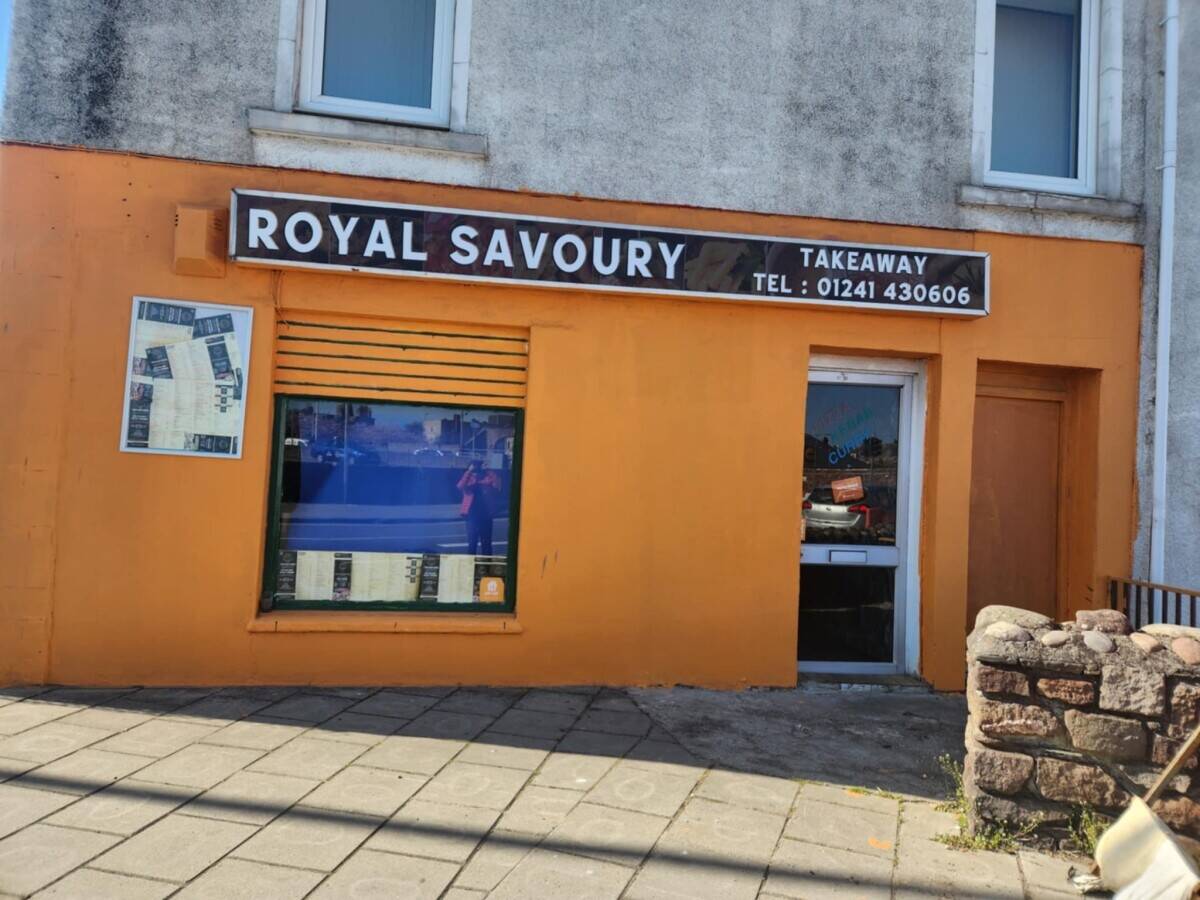 Indian, Pizza and Kebab Takeaway for sale - Prime location (Opposite Arbroath Bus Station)