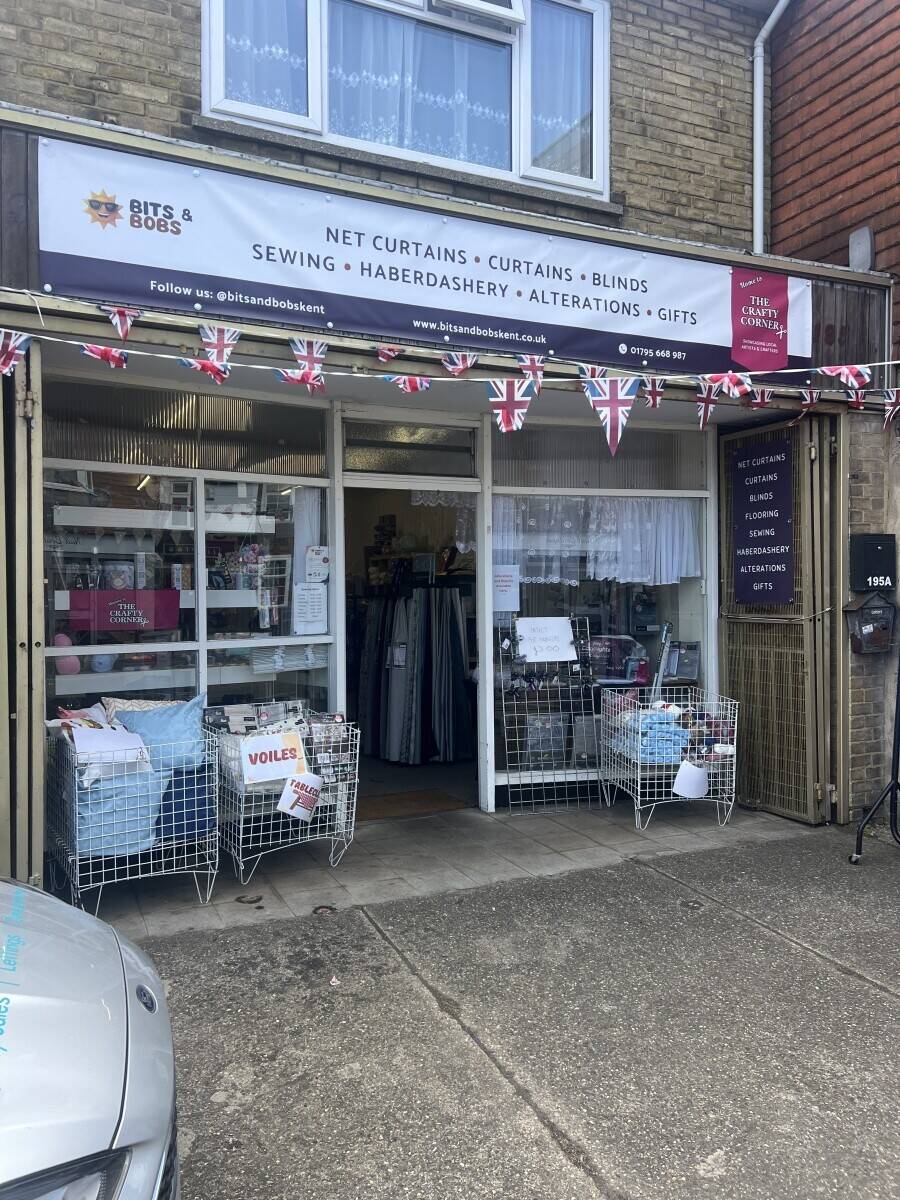 Growing Curtains Blinds & Craft Shop For Sale in Kent