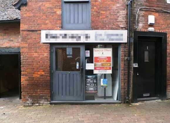 Dry Cleaners receiving Shop & Key Cutting for Sale