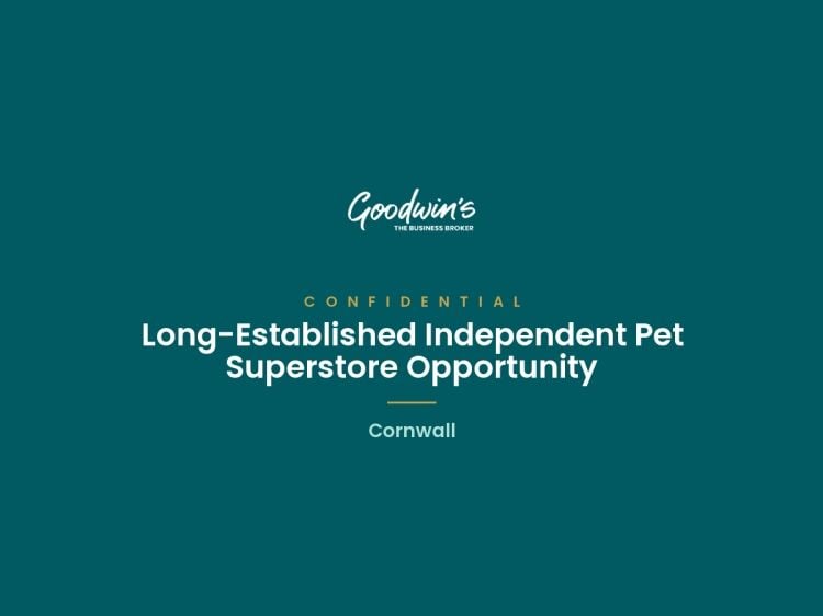 Long-Established Independent Pet Superstore, Cornwall Long-Established Independent Pet Superstore, Cornwall