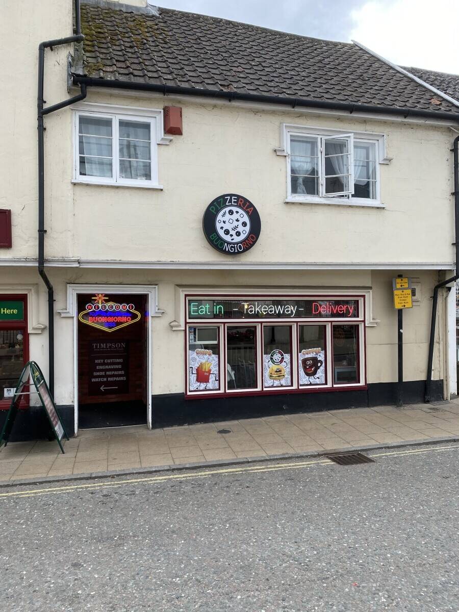 Pizza shop Diss Norfolk Restaurant
