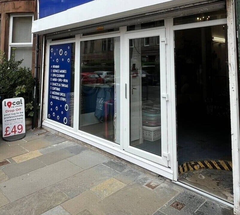 Launderette, ironing & cleaning business in Glasgow WestEnd