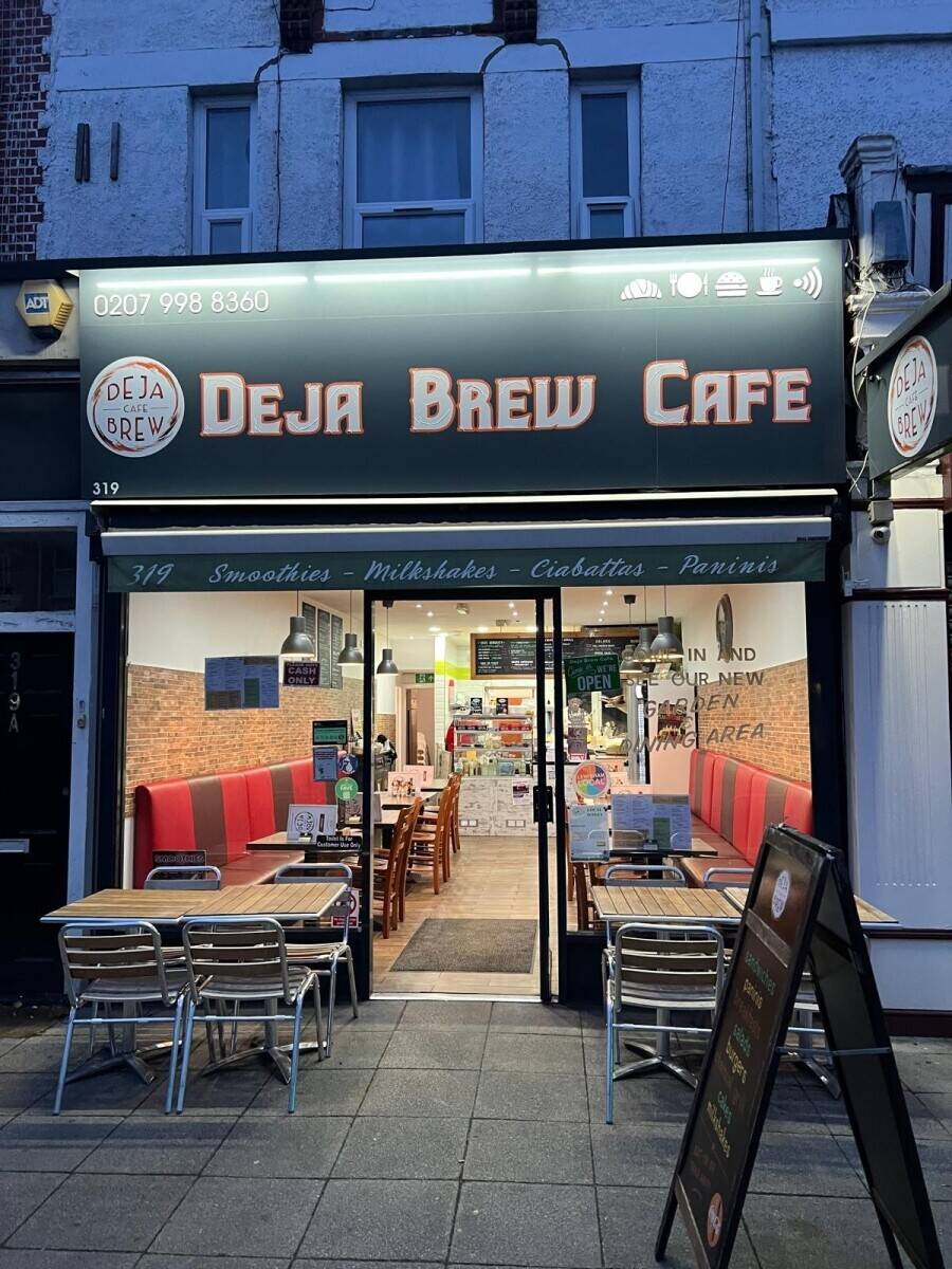 Caf&eacute; for Sale &ndash; Deja Brew Caf&eacute; &ndash; Prime Location - Brockley Photo 1