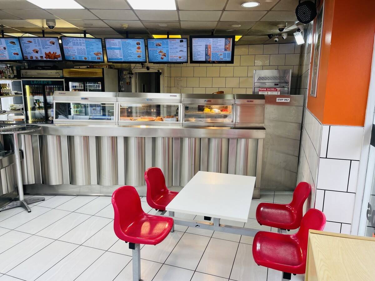 Fish and Chips Pizza Kebab shop in Prime Location