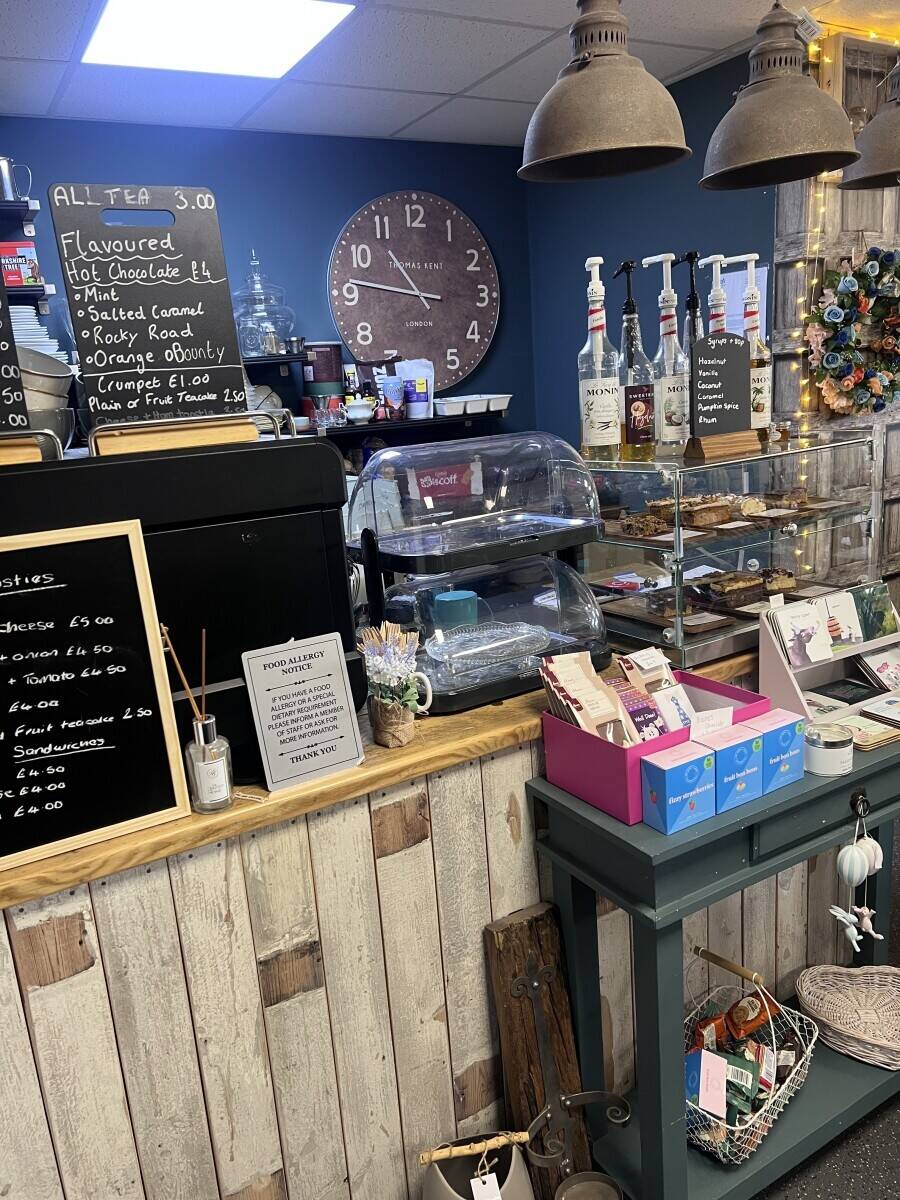 Gift shop cafe & florists