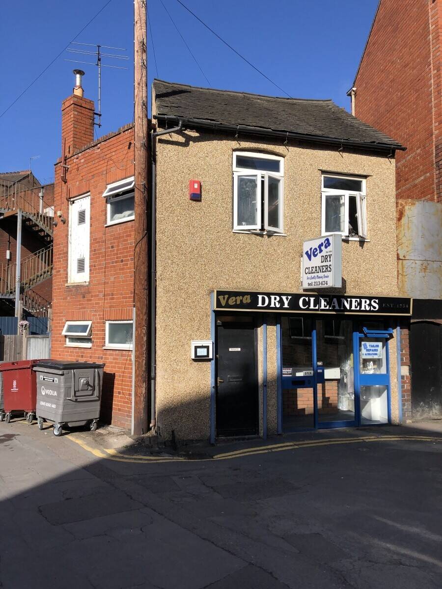 Vera Dry Cleaners. Established in Hanley, Stoke-on-Trent for over 70 years.