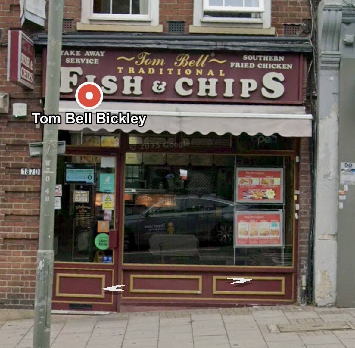 Established Fish & Chip Shop for sale in Bromley London
