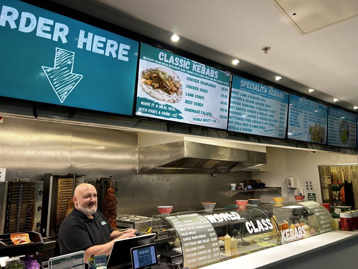 Profitable &lsquo;posh&rsquo; kebab business for sale in busy complex - Great Brand and delivery sales