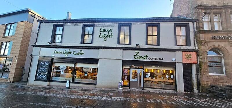 Substantial cafe premises with first floor dance studio within heart of Hamilton town centre Photo 1