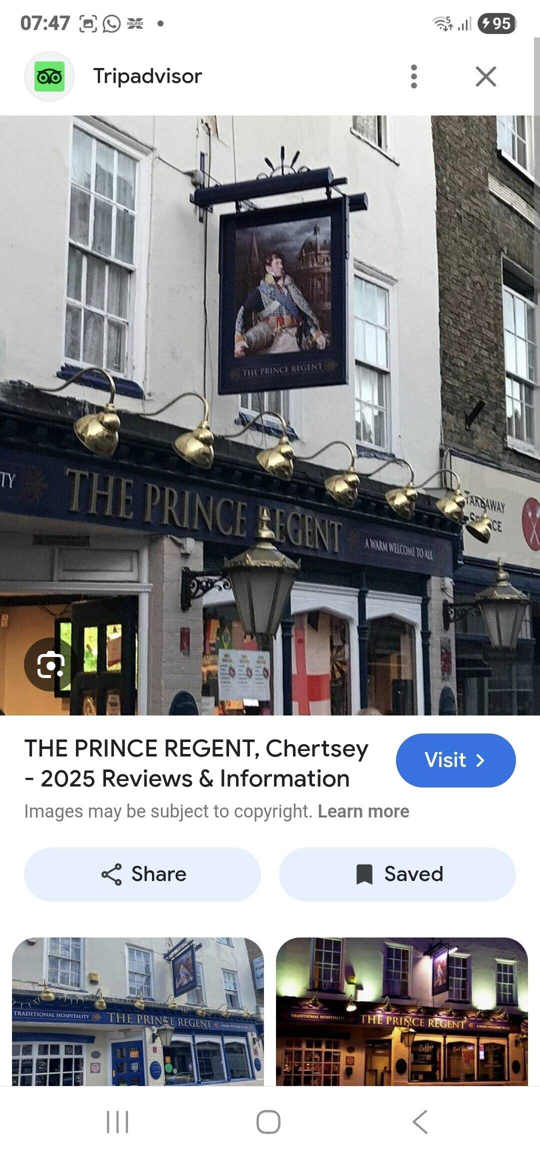Pub and Indian restaurant free of tie Photo 1