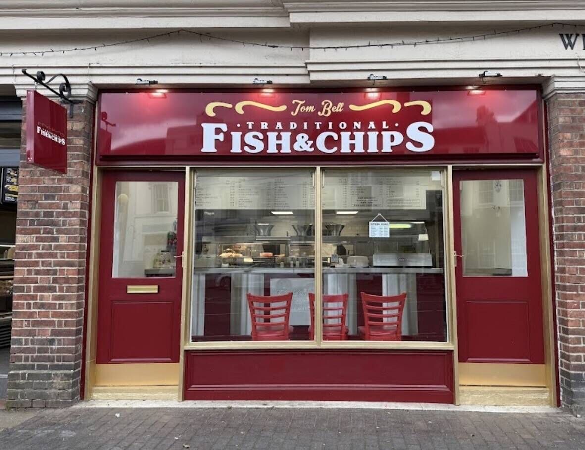 Fish and chip take away in Westerham