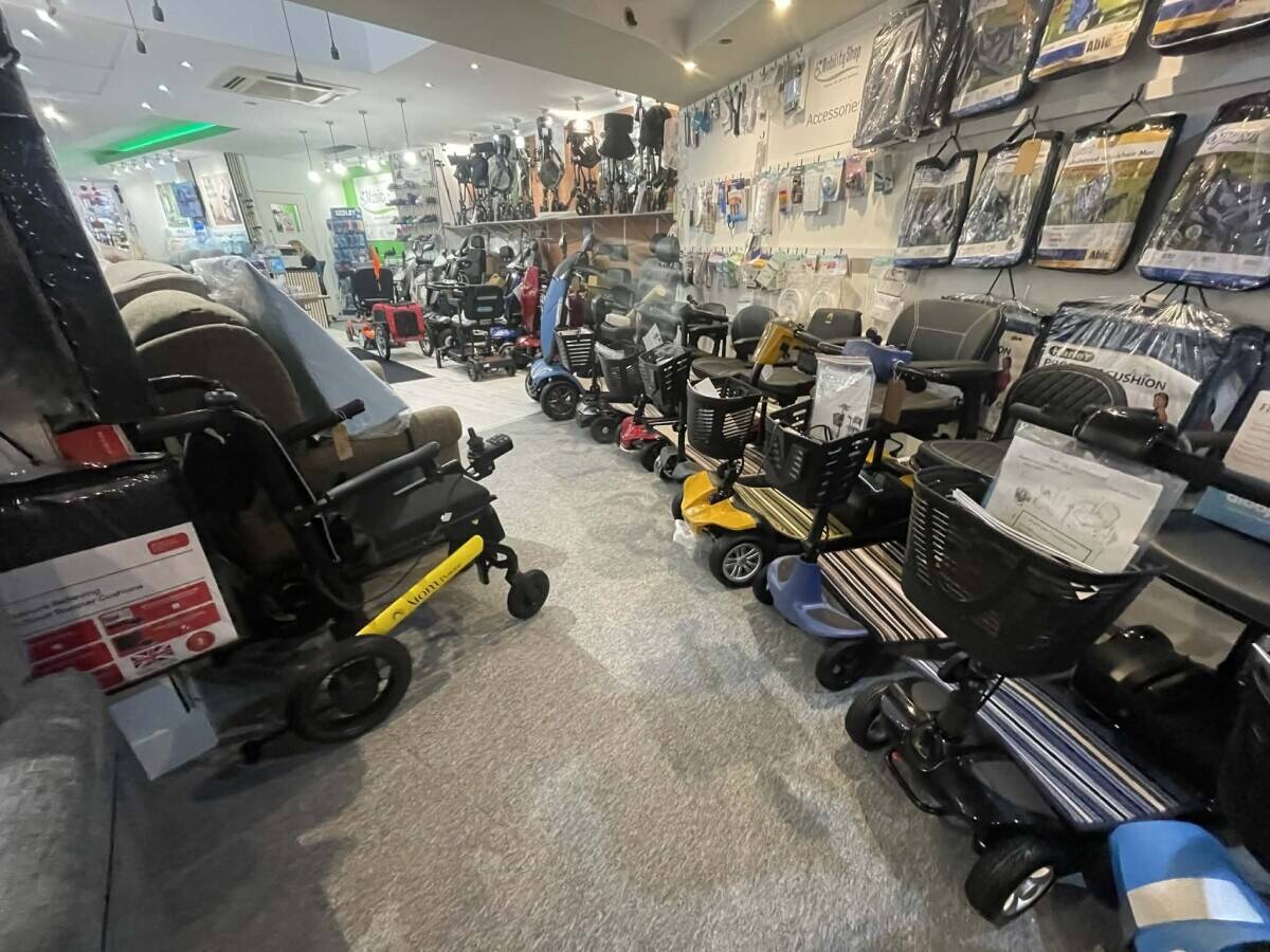 Two well-established mobility shops for sale in Wales