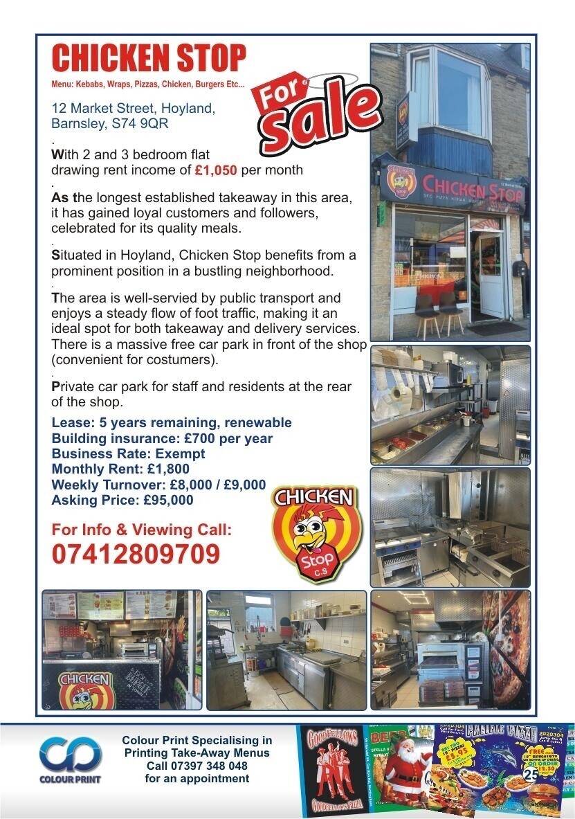 Chicken and pizza takeaway