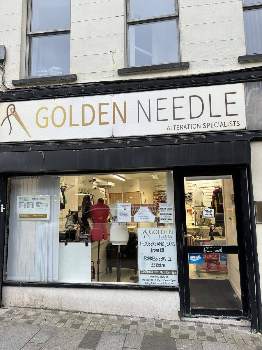 Established Sewing and Clothing Repair Business for Sale – Enniskillen City Centre