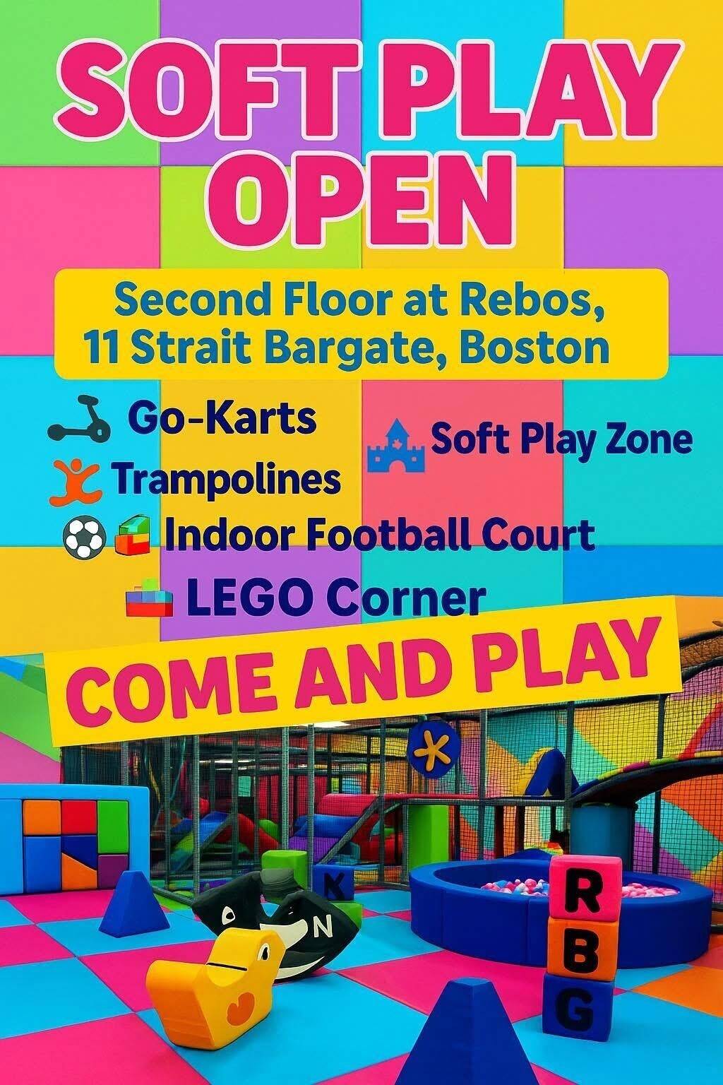 Kids Soft Play Business in Boston Town Centre