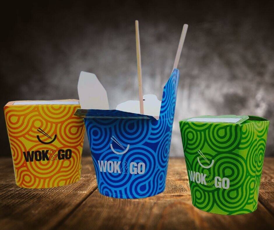Vibrant Asian Fusion Noodle Bar – Modern Concept