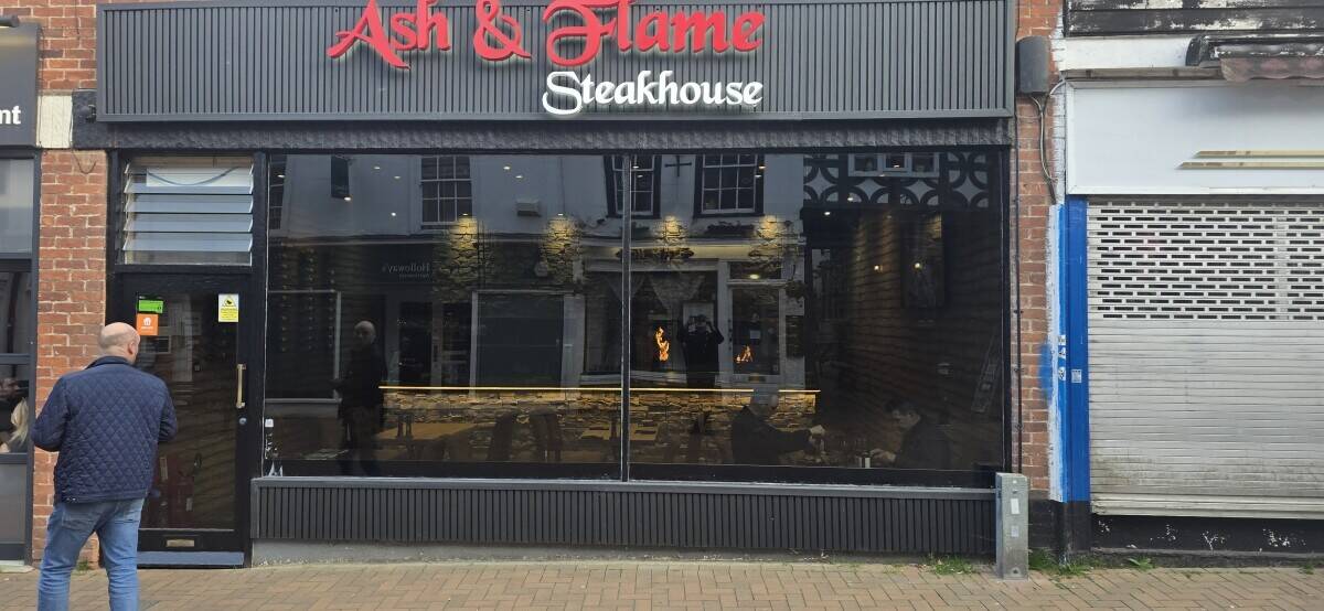 Ash & Flame Wood-Fired Steakhouse Restaurant for Sale &ndash; Banbury
