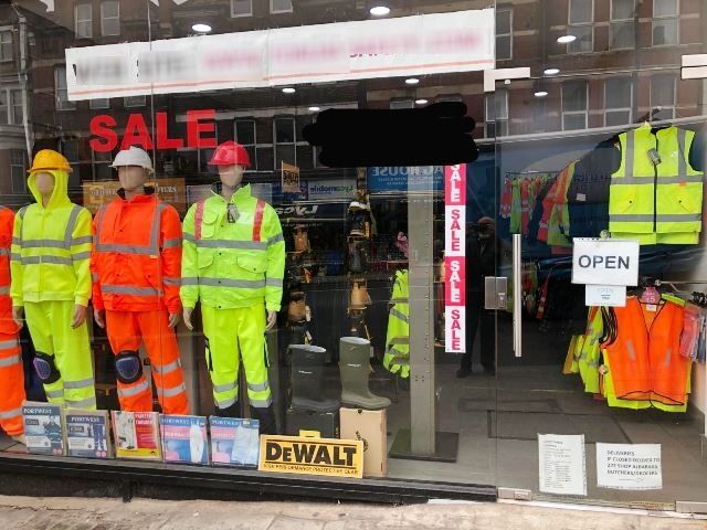 Construction Clothing & Footwear Business for Sale