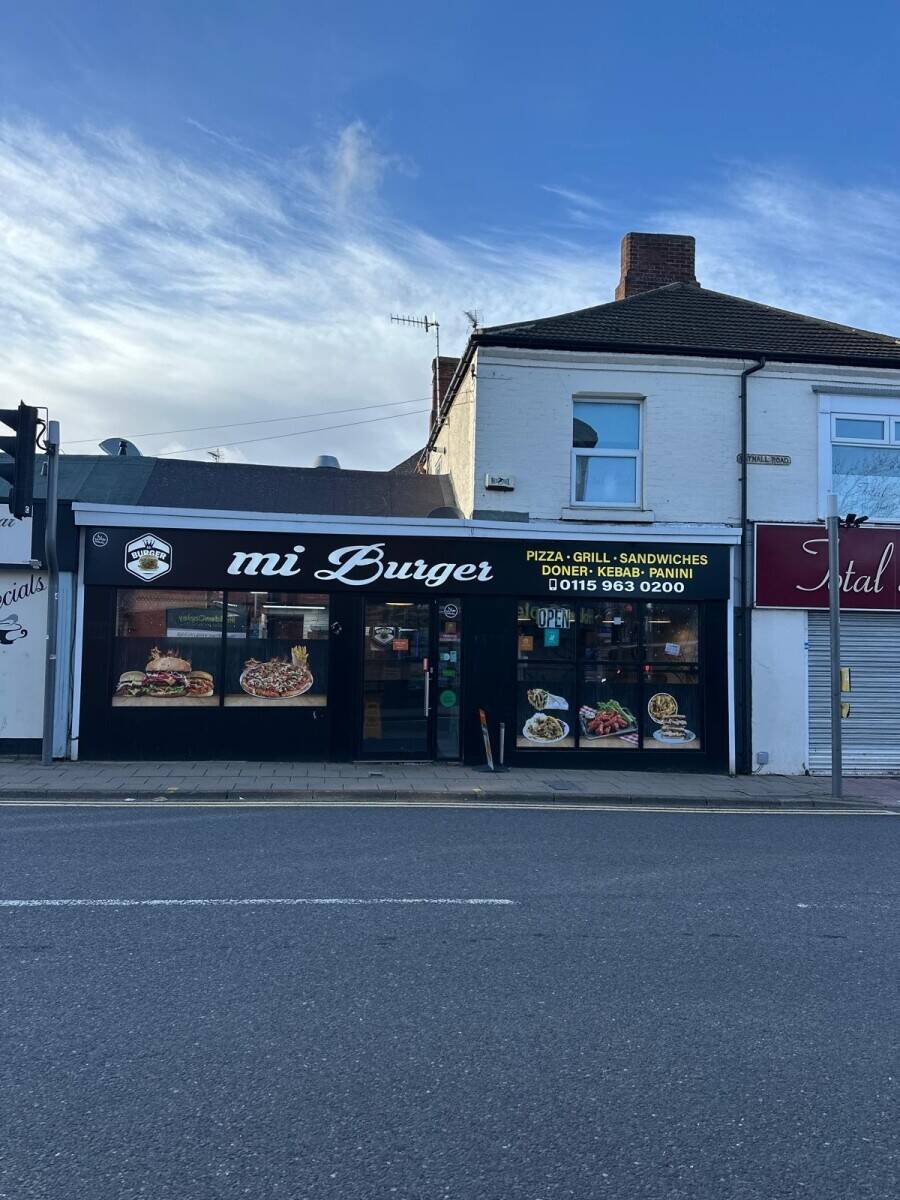 Takeaway Restaurant for Sale in Hucknall, Nottingham Photo 1