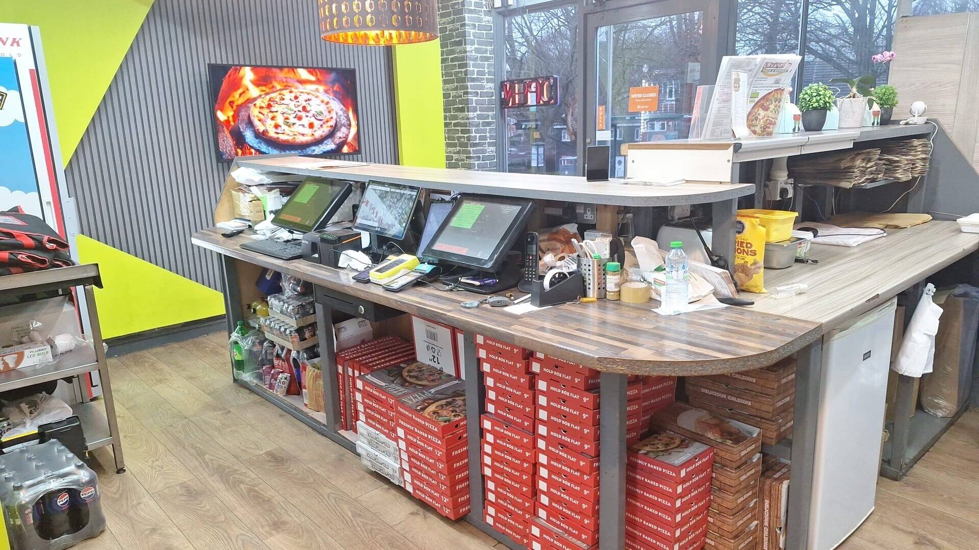 Price Reduced – High Turnover Pizza Takeaway with 2-Bed Flat – £6,000 Weekly Sales – Now £79,995 Photo 1