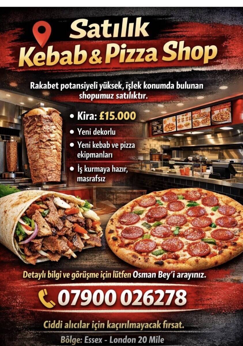 Kebab  pizza 