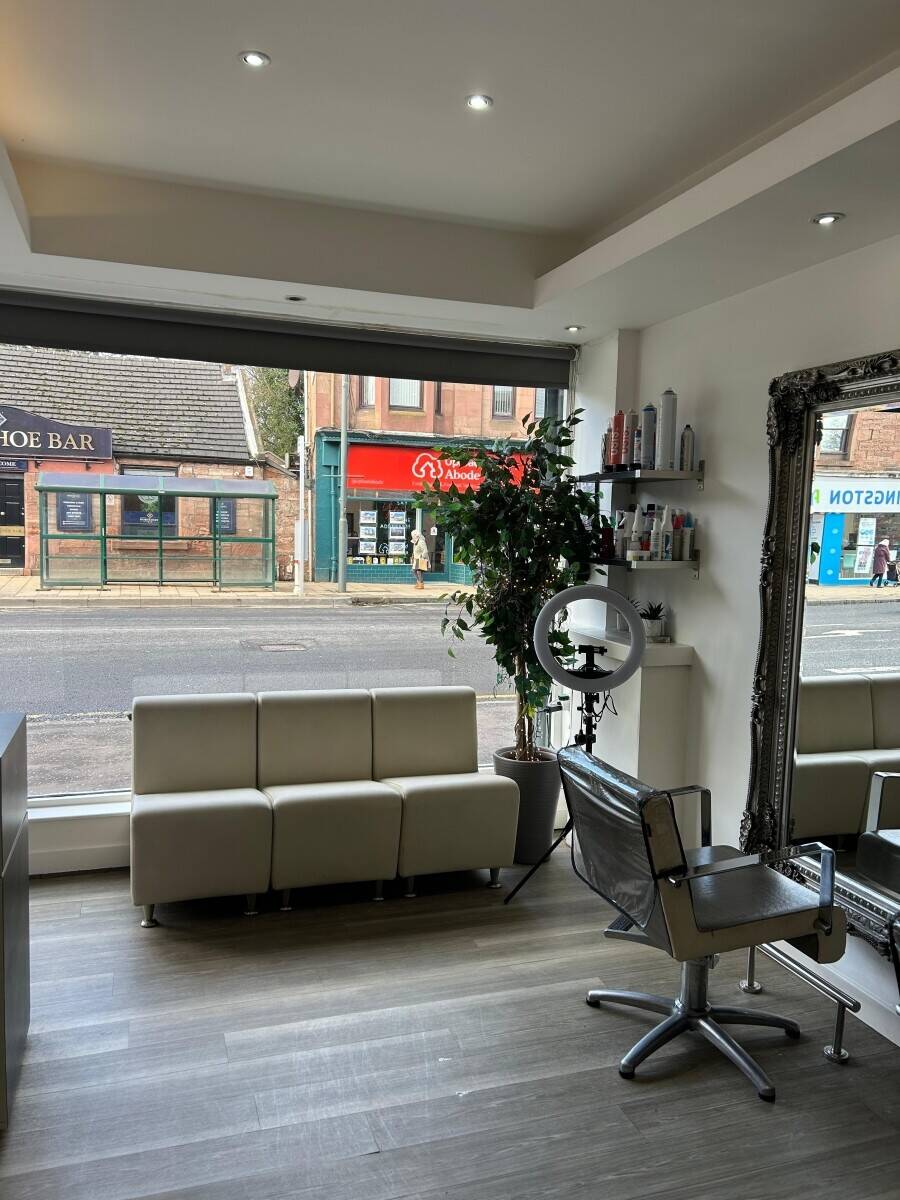 Luxe Hair & Makeup Salon Uddingston Main Street - Business For Sale 30k - Long Lease Available Photo 1
