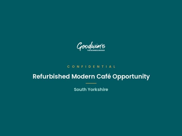 Refurbished Modern Café, South Yorkshire Refurbished Modern Café, South Yorkshire
