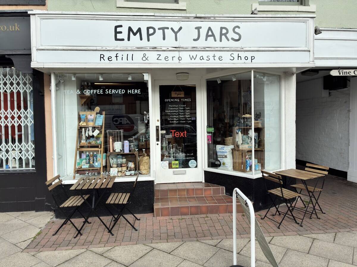 Zero Waste Refill and Organic Coffee Shop for sale in Evesham, Worcestershire Photo 1