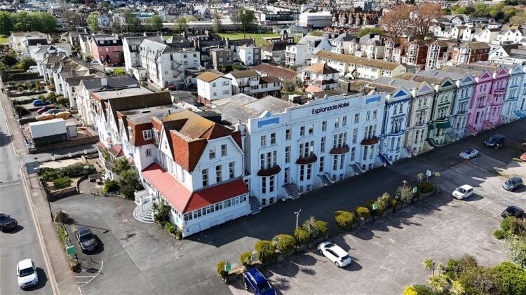Prime seafront hotel within Torbay’s established resort of Paignton For Sale in Paignton Photo 1