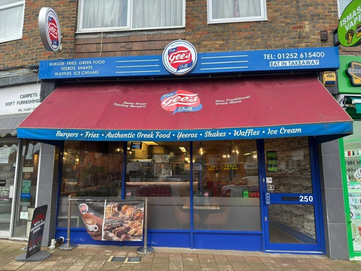 Best greek restaurant in fleet Hampshire 