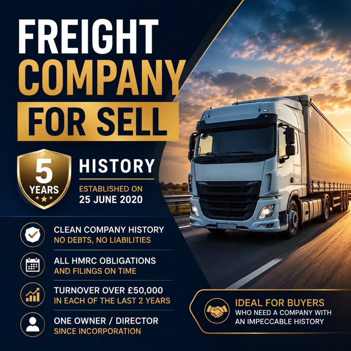 Freight Company - 5 years history Photo 1