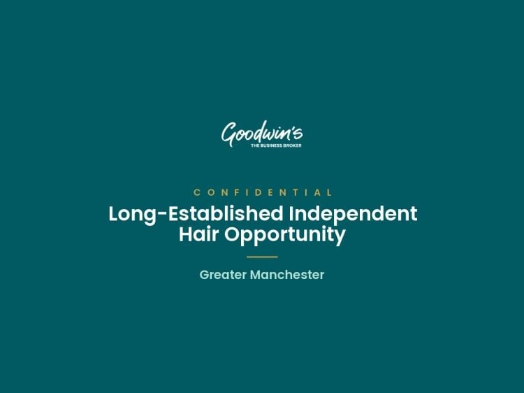 Long-Established Independent Hair Salon, Greater Manchester