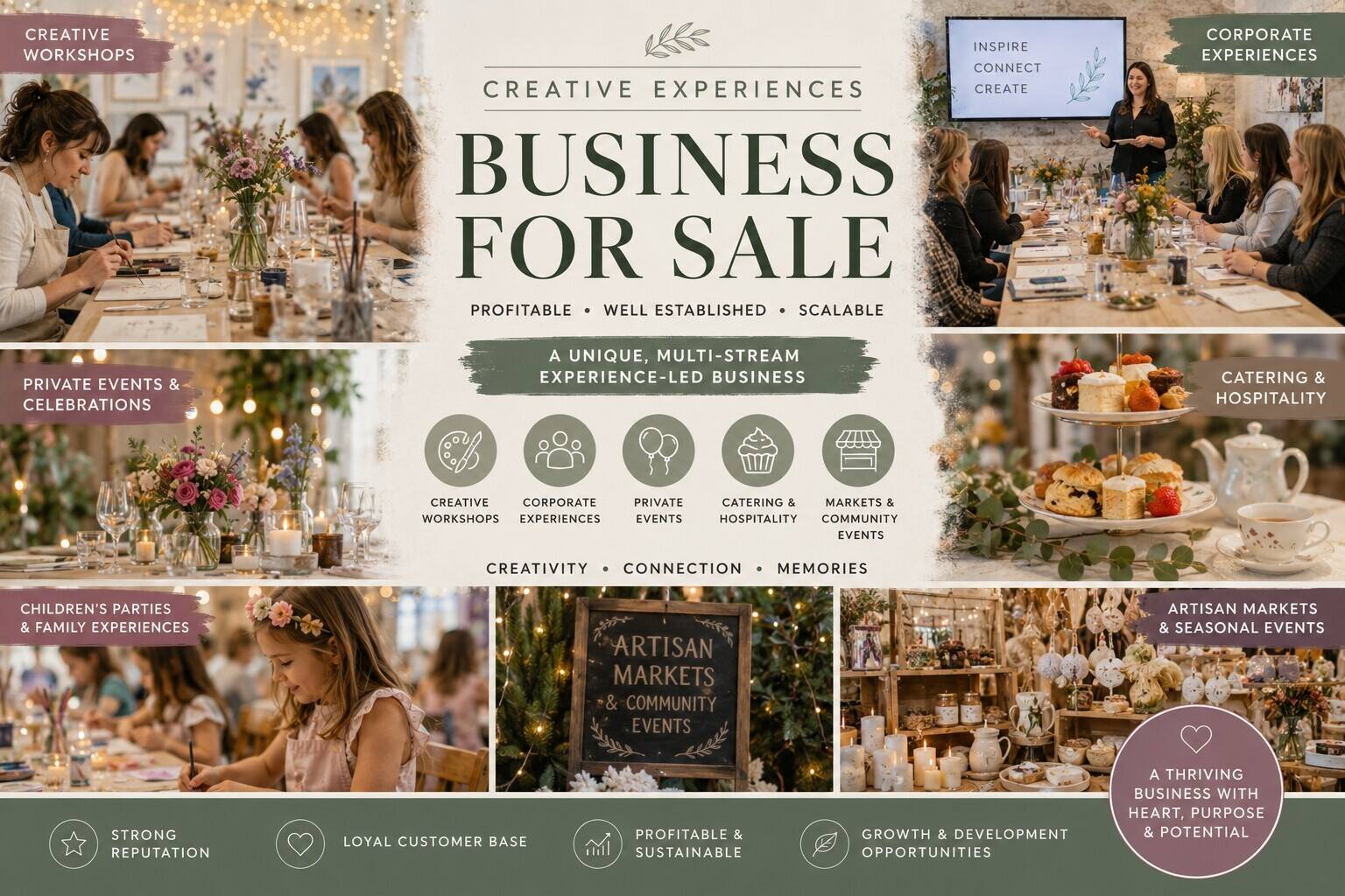 Confidential Art Workshops, Events & Experiences Business with Premises For Sale Photo 1