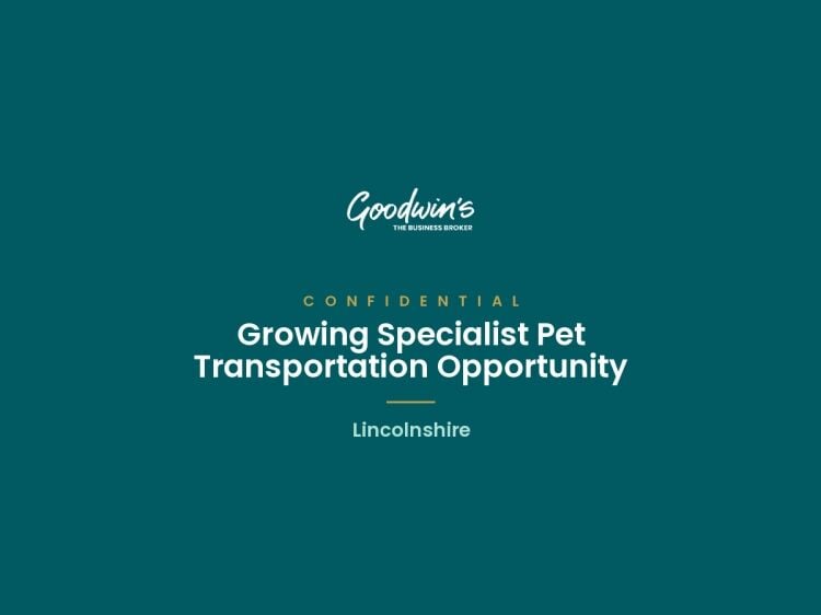 Growing Nationwide Specialist Pet Transportation Business, Lincolnshire
