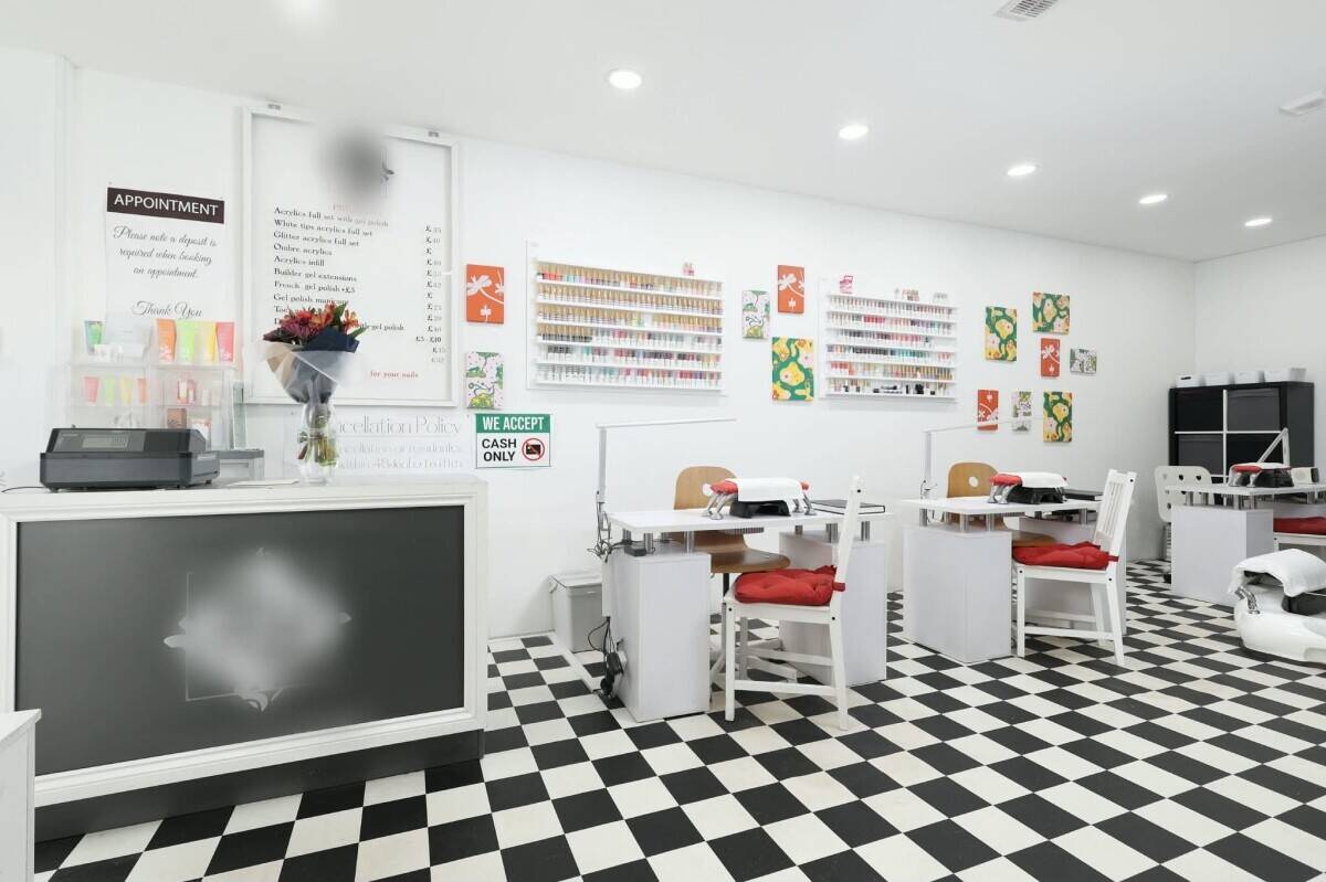 High Quality Nail Salon Established for 7 Years in Excellent Trading Location in Glasgow Suburb